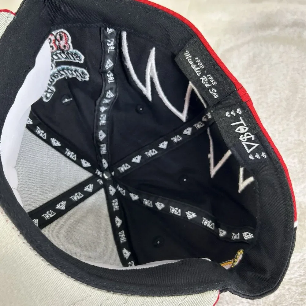 Headgear Classic MEMPHIS RED SOX Fitted Hat Size 7 1/4